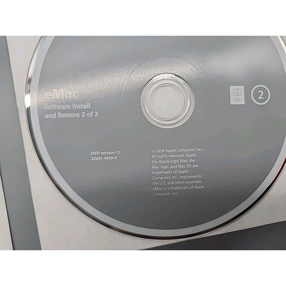 Apple eMac User Guide Software 2004 Install and Restore OS X 10.3.4